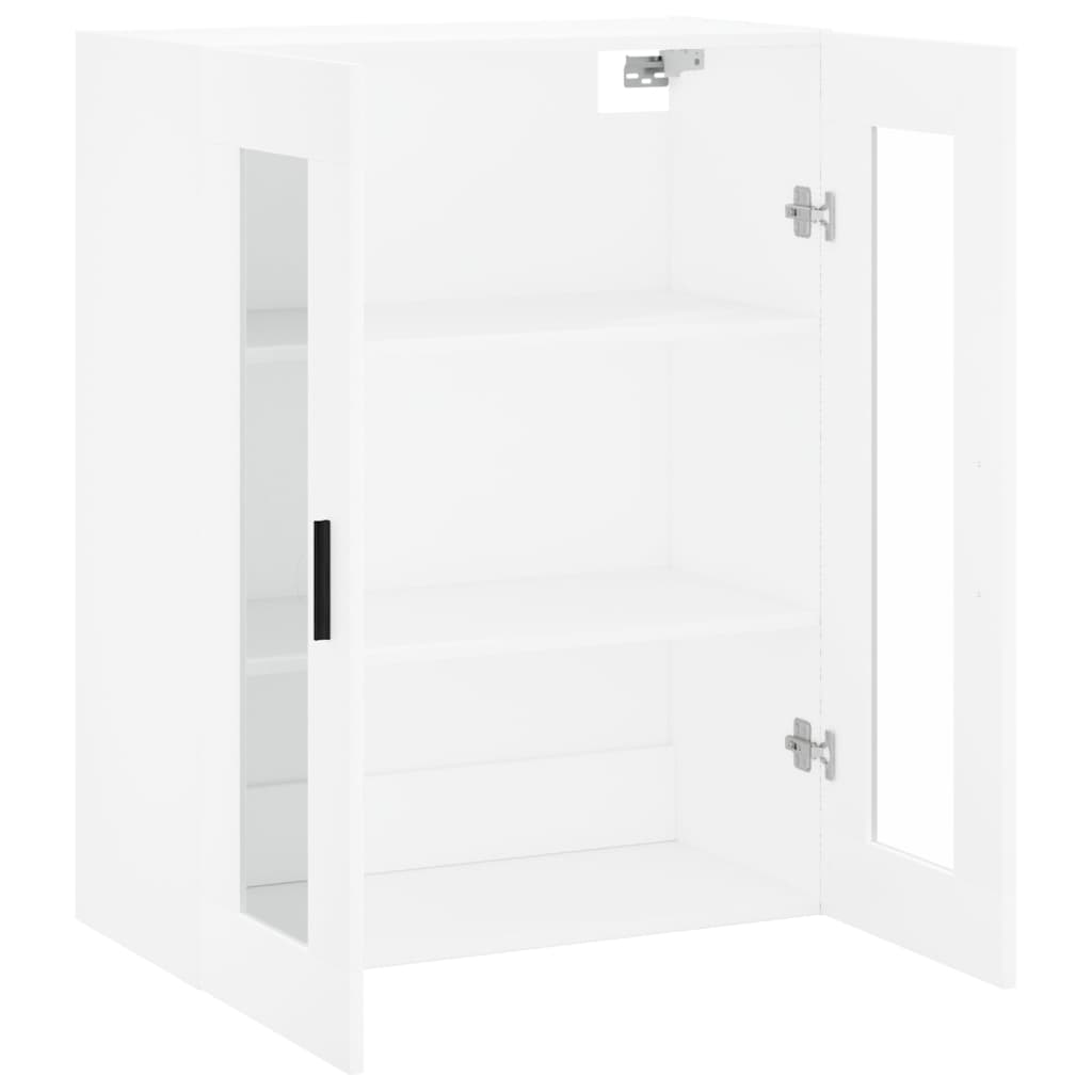 vidaXL Armario de pared blanco 69,5x34x90 cm