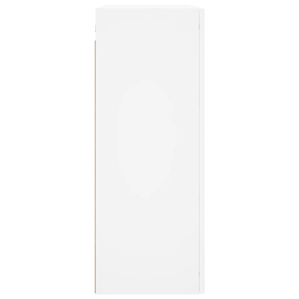 vidaXL Armario de pared blanco 69,5x34x90 cm