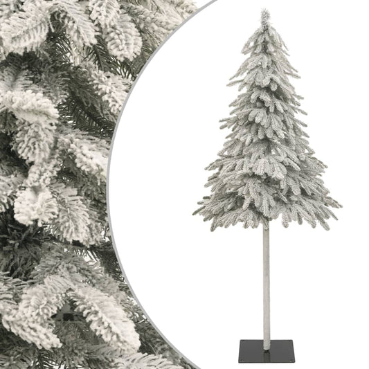 vidaXL Árbol de Navidad artificial con nieve 120 cm