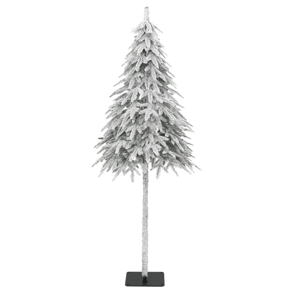 vidaXL Árbol de Navidad artificial con nieve 120 cm