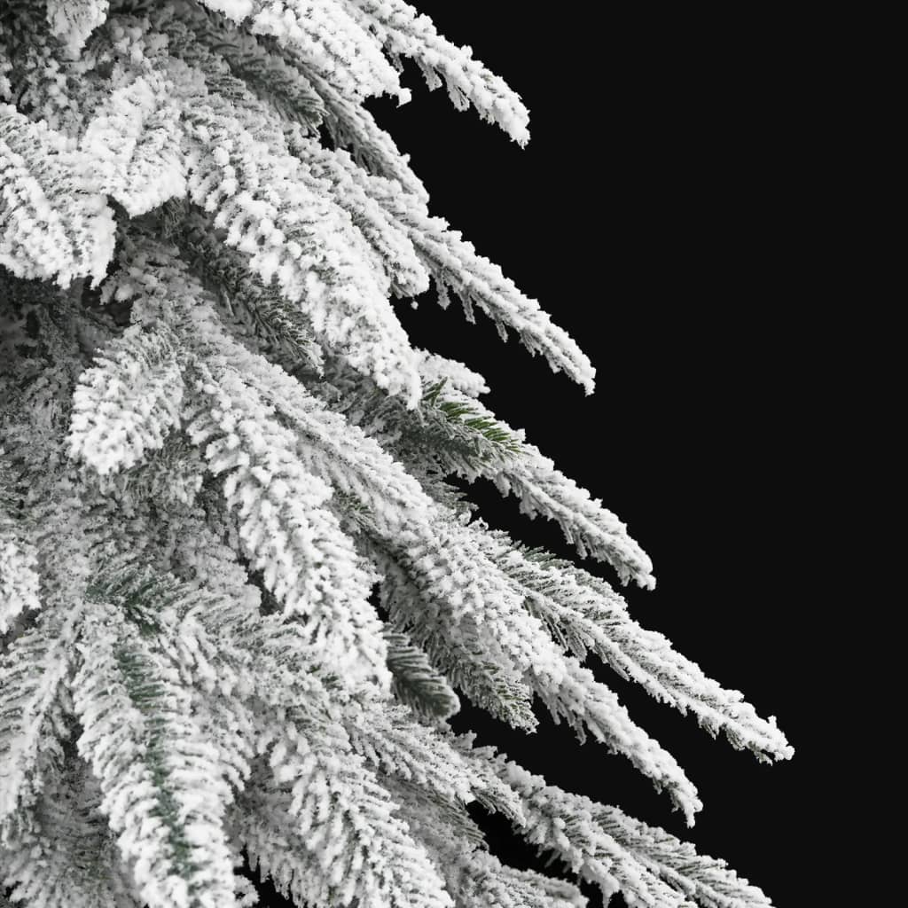 vidaXL Árbol de Navidad artificial con nieve 120 cm