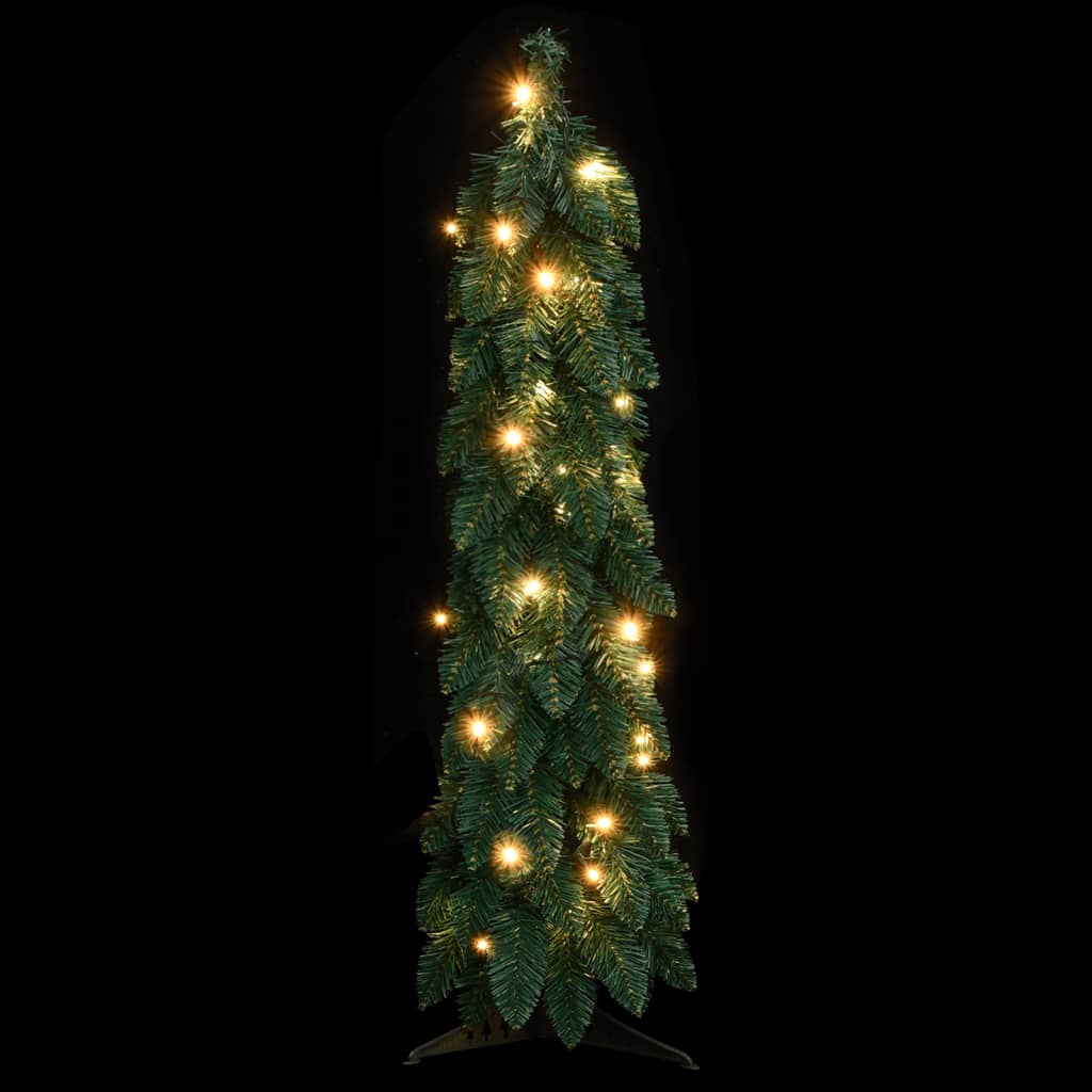 vidaXL Árbol de Navidad artificial iluminado con 30 LEDs 60 cm