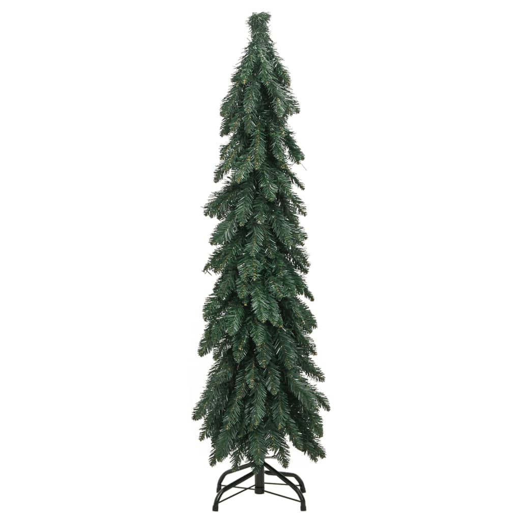 vidaXL Árbol de Navidad artificial iluminado con 60 LEDs 120 cm