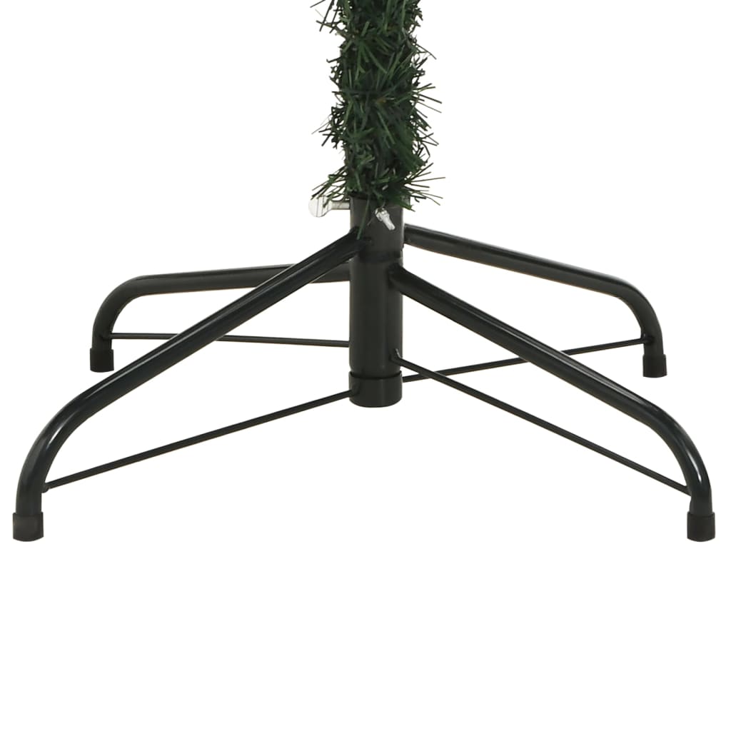 vidaXL Árbol de Navidad artificial con piñas 240 cm