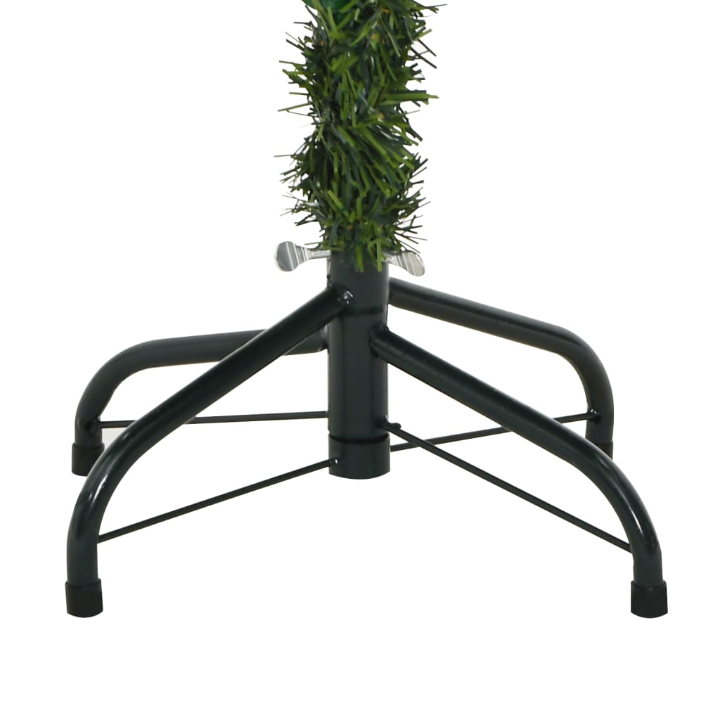 vidaXL Árbol de Navidad artificial con piñas y bayas 120 cm