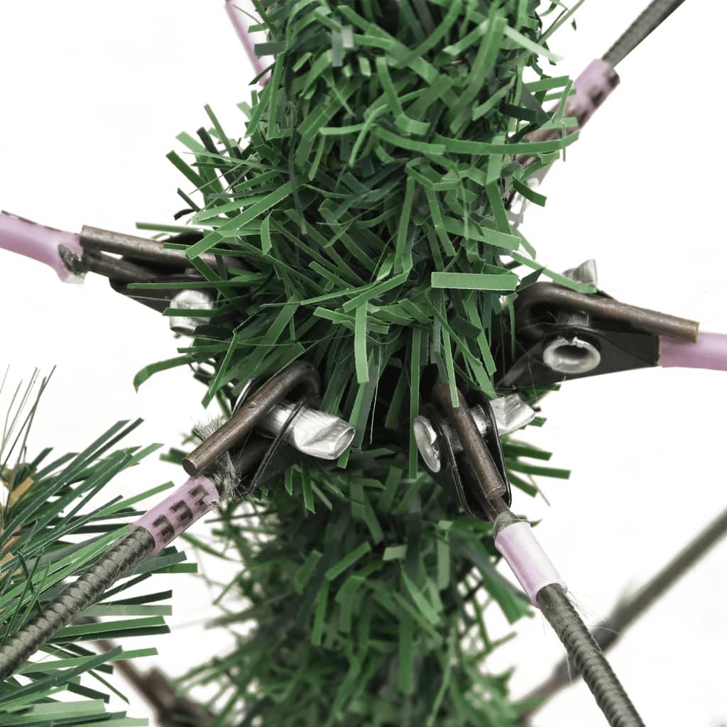 vidaXL Árbol de Navidad artificial con piñas y bayas 150 cm