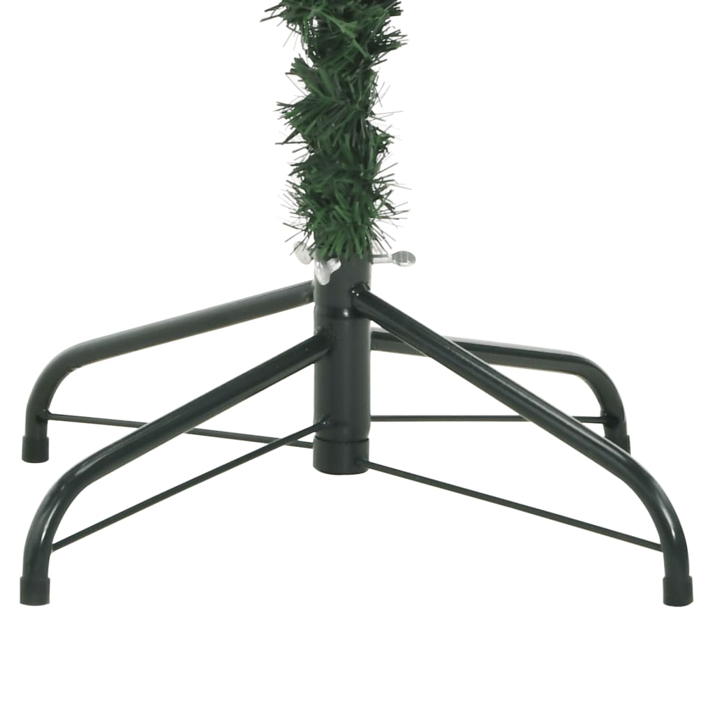 vidaXL Árbol de Navidad artificial con piñas y bayas 180 cm