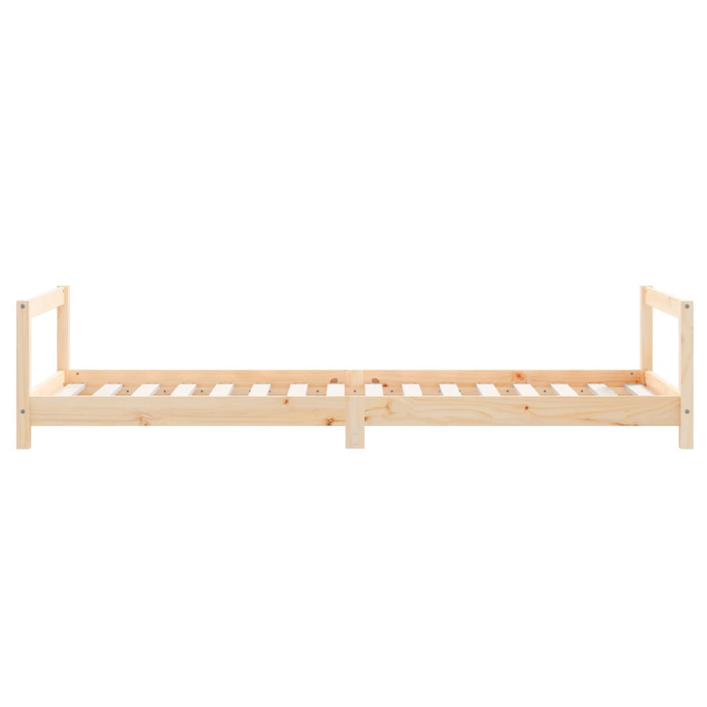 vidaXL Estructura de cama para niños madera maciza de pino 80x200 cm