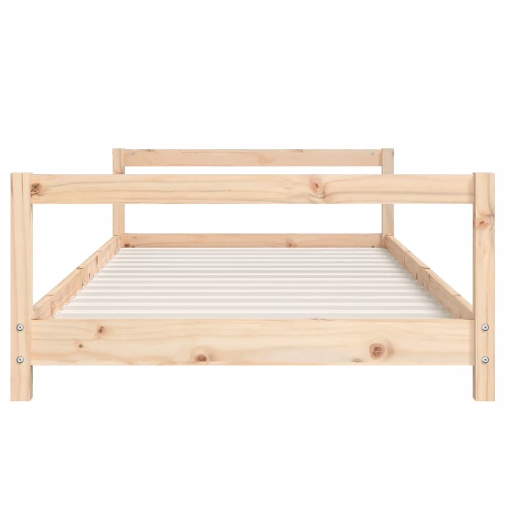 vidaXL Estructura de cama para niños madera maciza de pino 80x160 cm