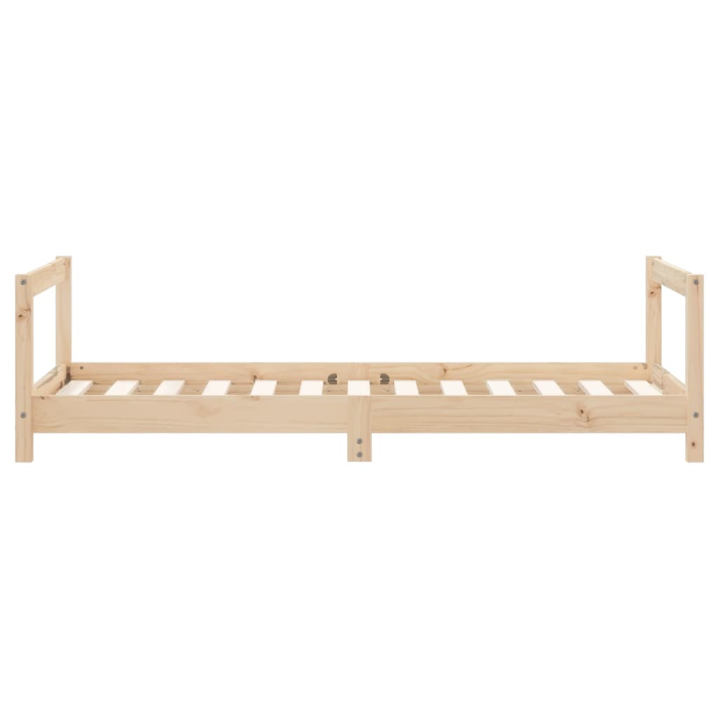 vidaXL Estructura de cama para niños madera maciza de pino 80x160 cm