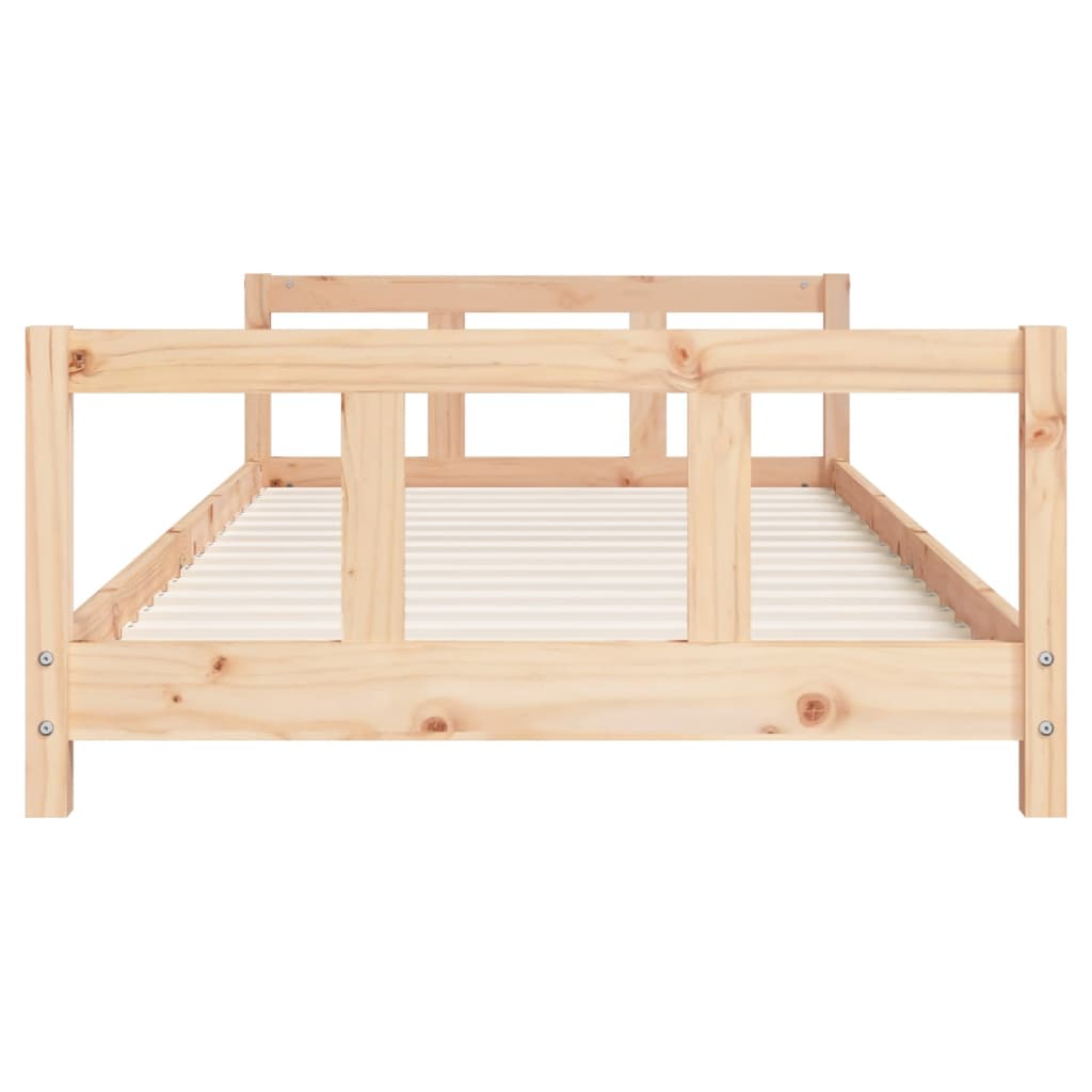 vidaXL Estructura de cama para niños madera maciza de pino 90x200 cm