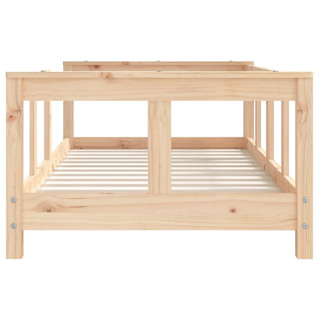 vidaXL Estructura de cama para niños madera maciza de pino 70x140 cm