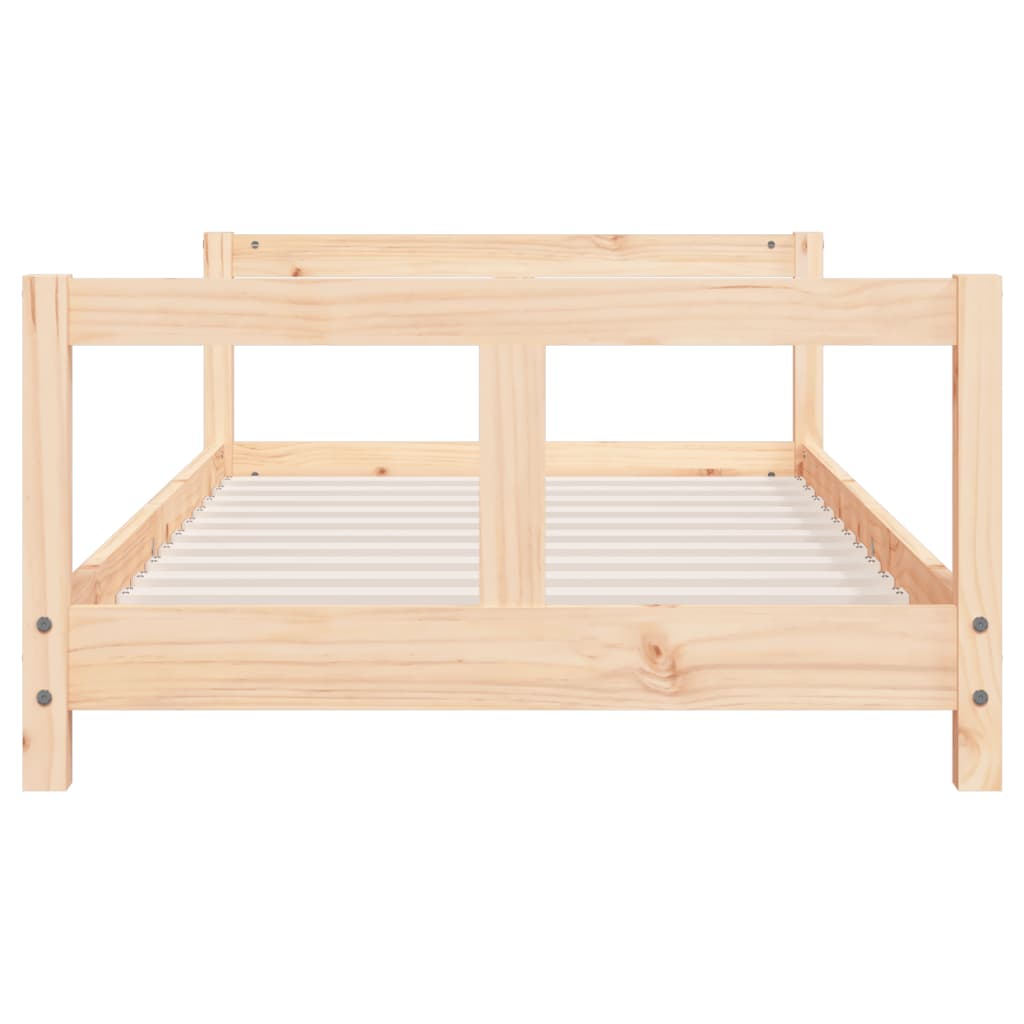 vidaXL Estructura de cama para niños madera maciza de pino 80x160 cm