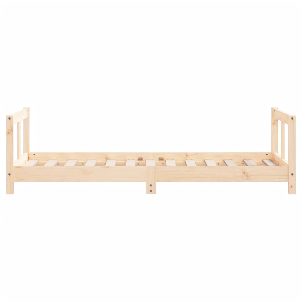 vidaXL Estructura de cama para niños madera maciza de pino 80x160 cm