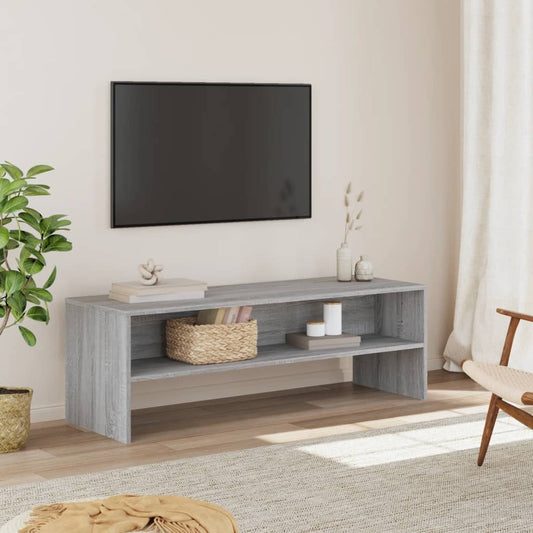 vidaXL Mueble de TV madera de ingeniería gris Sonoma 120x40x40 cm