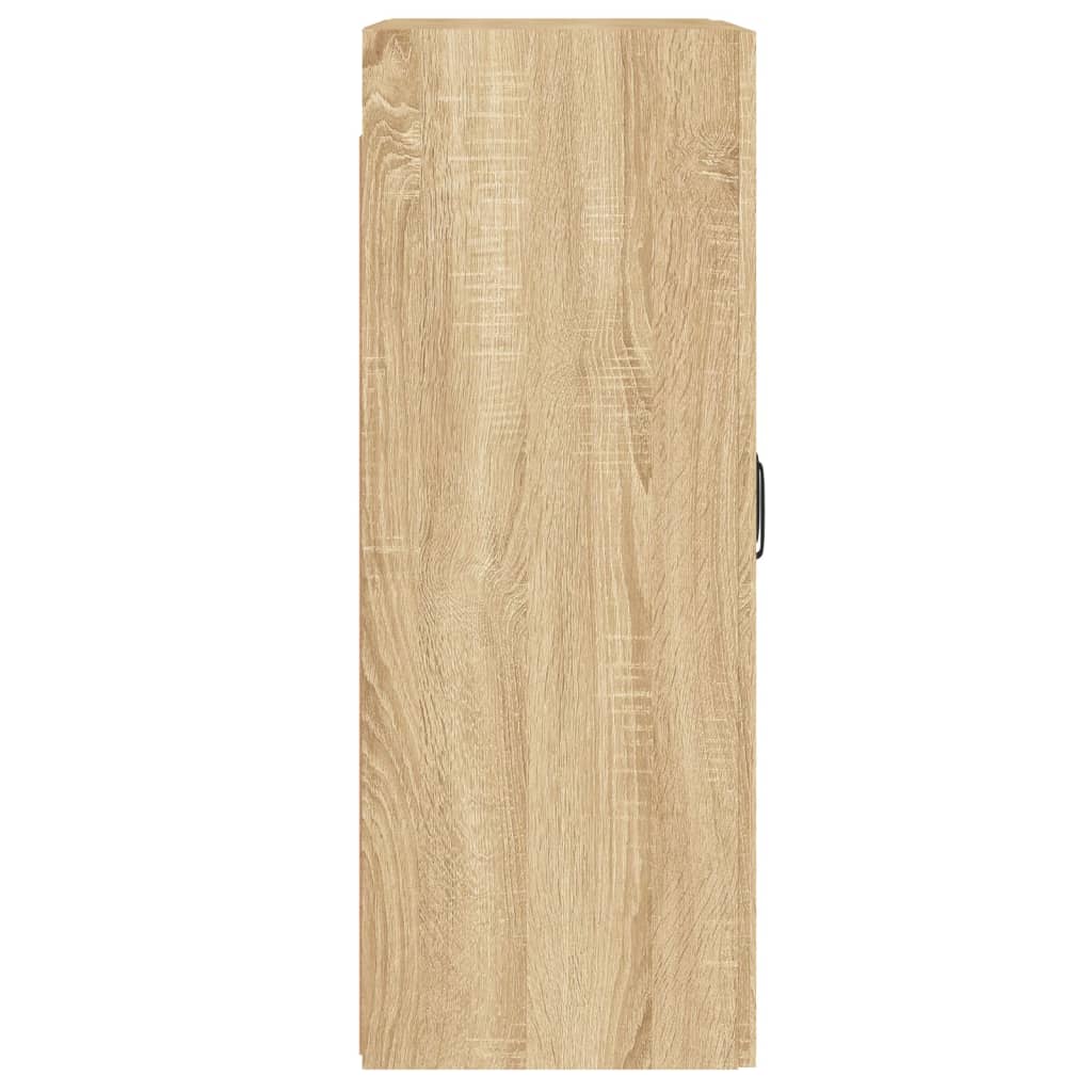 vidaXL Armarios de pared 2 uds madera de ingeniería roble Sonoma