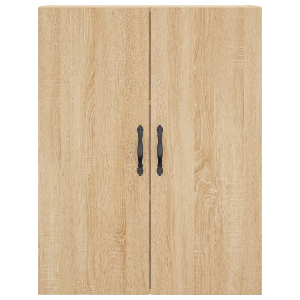 vidaXL Aparador alto madera contrachapada color roble 69,5x34x180 cm