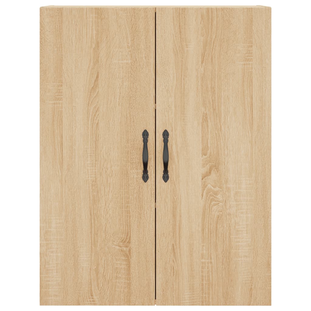 vidaXL Aparador alto madera contrachapada color roble 69,5x34x180 cm