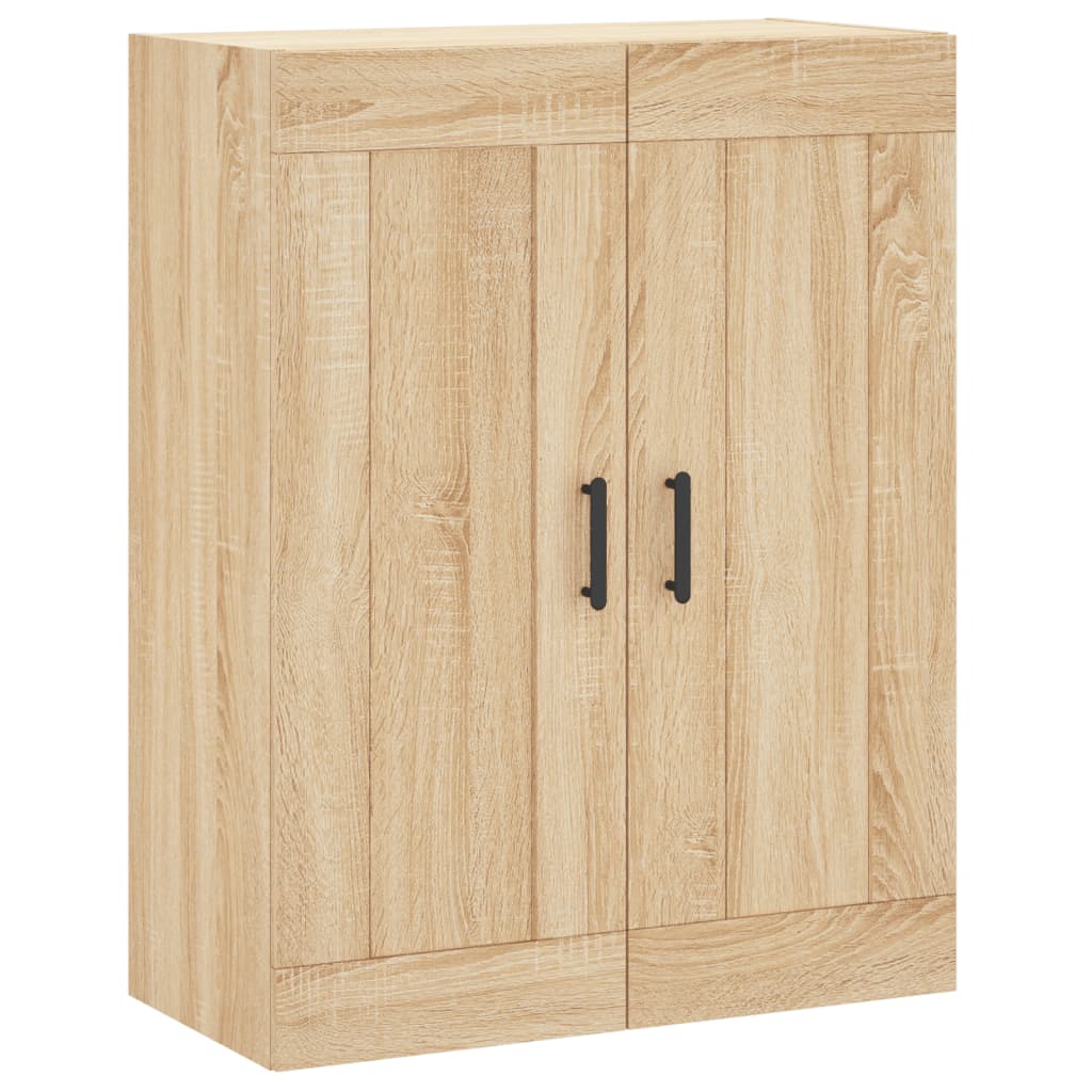 vidaXL Aparador alto madera contrachapada color roble 69,5x34x180 cm