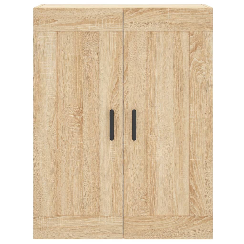 vidaXL Aparador alto madera contrachapada color roble 69,5x34x180 cm