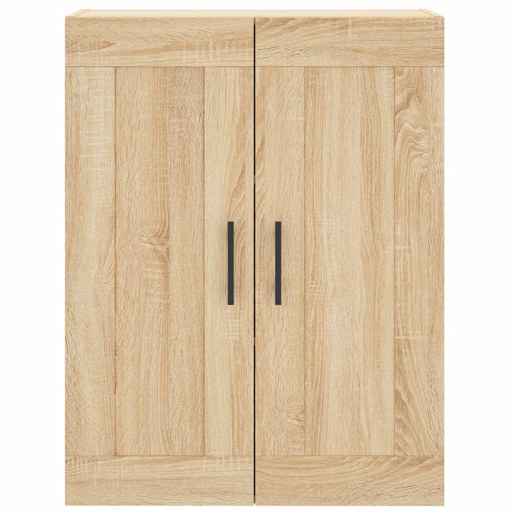 vidaXL Aparador alto madera contrachapada color roble 69,5x34x180 cm