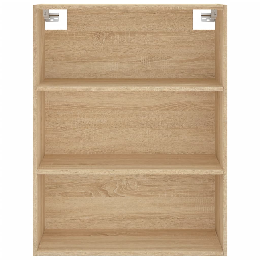 vidaXL Aparador alto madera contrachapada color roble 69,5x34x180 cm