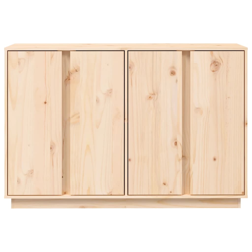 vidaXL Aparador de madera maciza de pino 120x35x80 cm