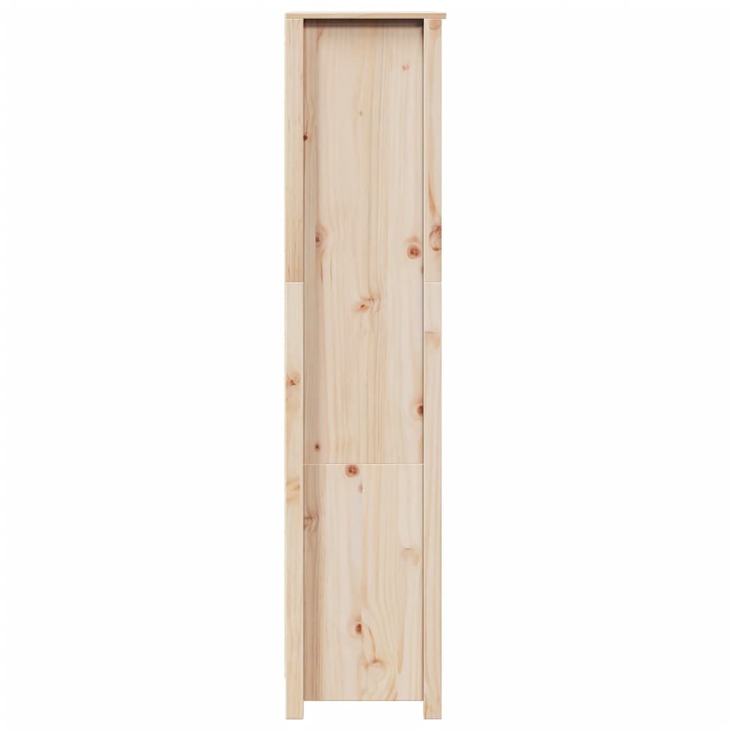 vidaXL Aparador de madera maciza de pino 80x35x154 cm