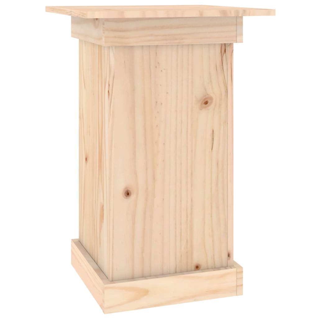 vidaXL Soporte para plantas madera maciza de pino 40x40x60 cm