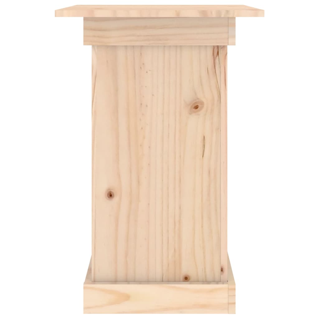 vidaXL Soporte para plantas madera maciza de pino 40x40x60 cm