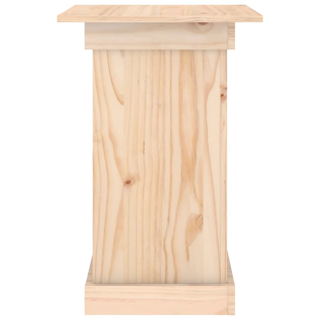 vidaXL Soporte para plantas madera maciza de pino 40x40x60 cm