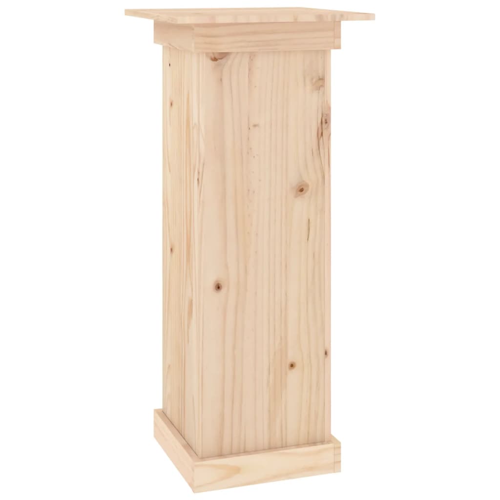 vidaXL Soporte para plantas madera maciza de pino 40x40x90 cm