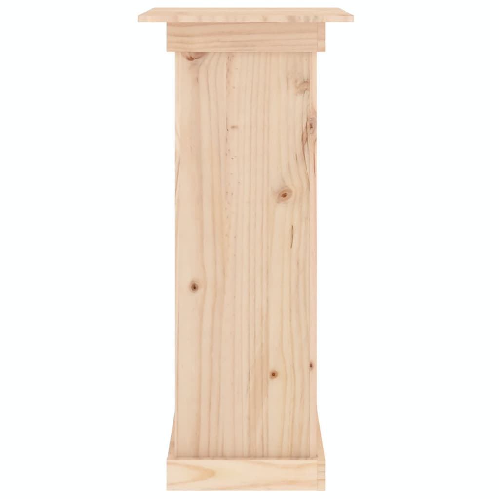 vidaXL Soporte para plantas madera maciza de pino 40x40x90 cm