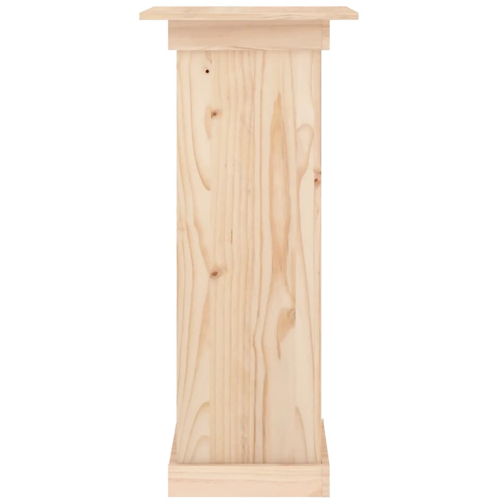 vidaXL Soporte para plantas madera maciza de pino 40x40x90 cm