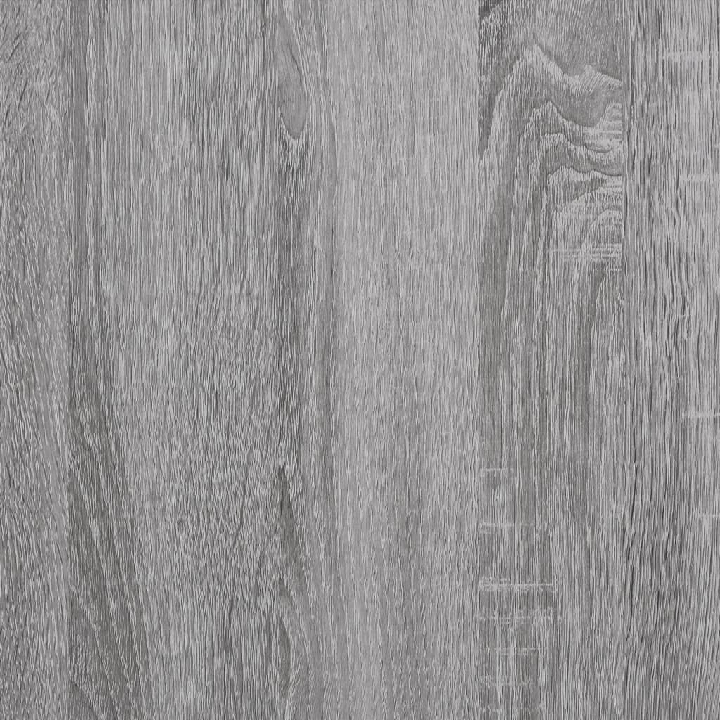 vidaXL Aparador de madera contrachapada gris Sonoma 60x35x70 cm