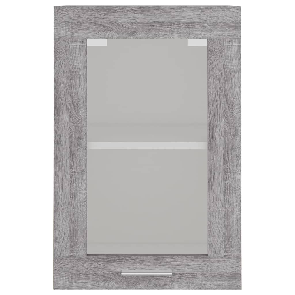 vidaXL Armario colgante madera de ingeniería gris Sonoma 40x31x60 cm