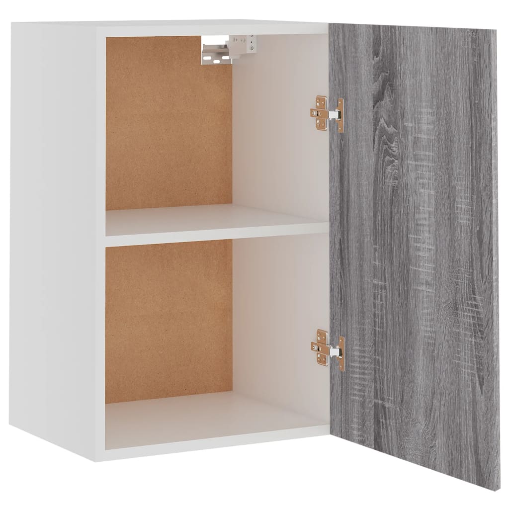 vidaXL Armario colgante madera contrachapada gris sonoma 39,5x31x60 cm