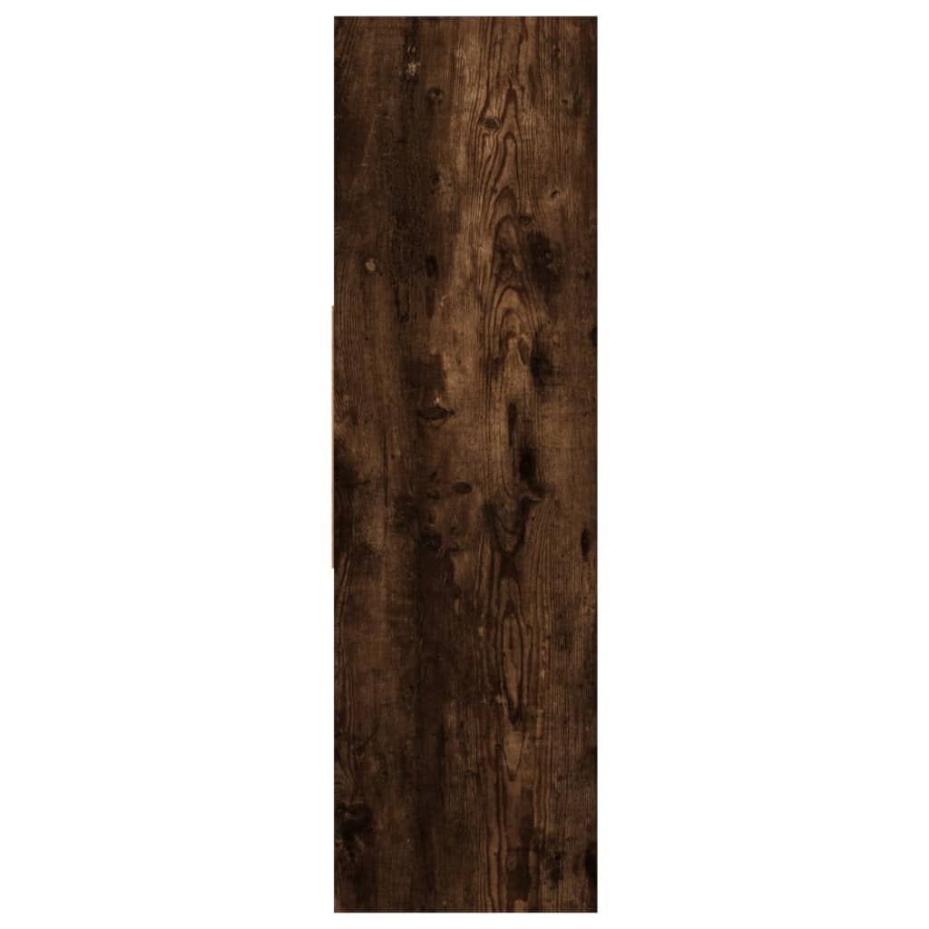 vidaXL Estantería madera contrachapada roble ahumado 97,5x29,5x100 cm