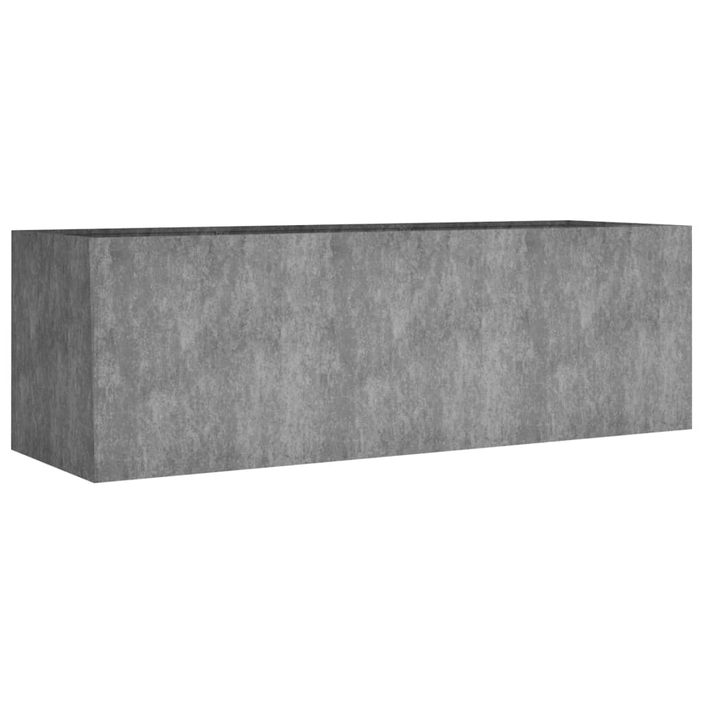 vidaXL Jardinera acero corten 120x40x40 cm