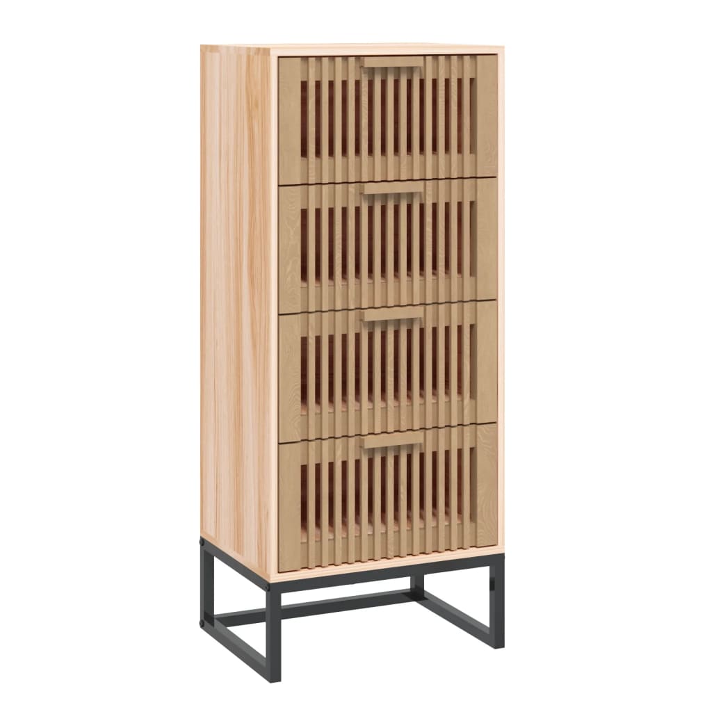 vidaXL Aparador alto madera contrachapada 40x30x95 cm