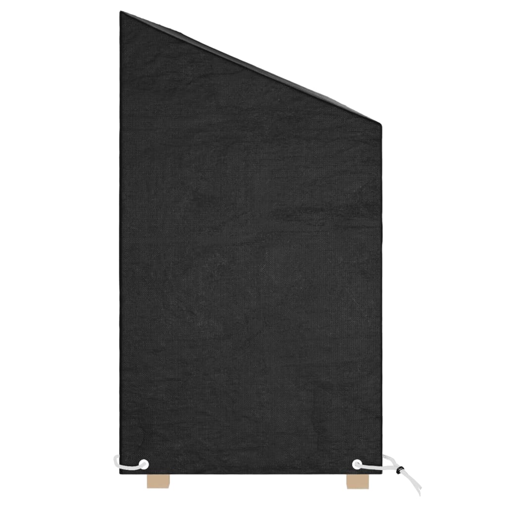 vidaXL Fundas bancos jardín 2 uds 12 ojales polietileno 210x70x70/88cm