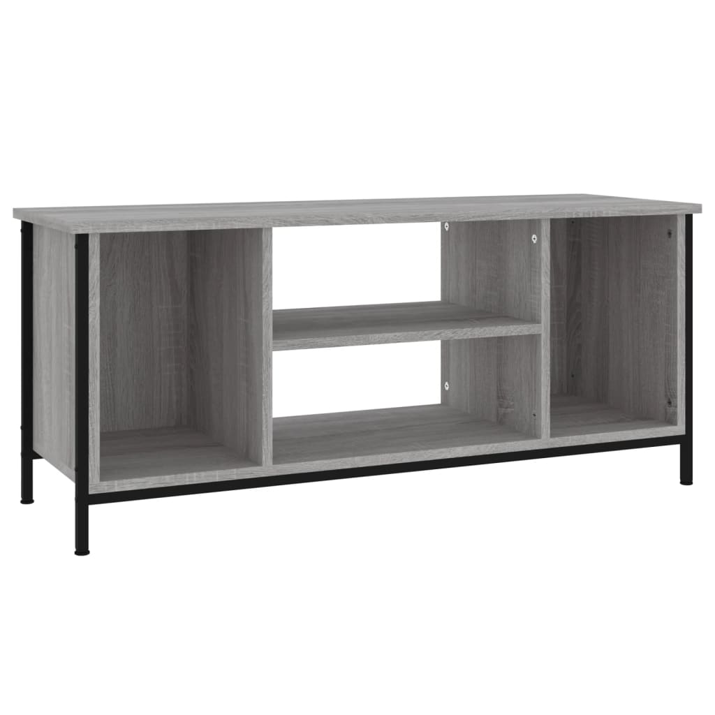 vidaXL Mueble para TV madera contrachapada gris Sonoma 102x35x45 cm