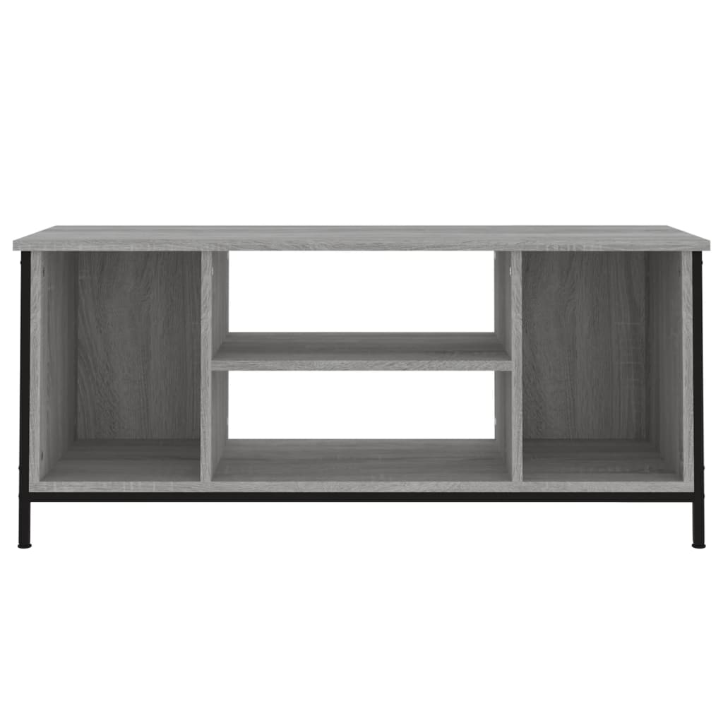 vidaXL Mueble para TV madera contrachapada gris Sonoma 102x35x45 cm