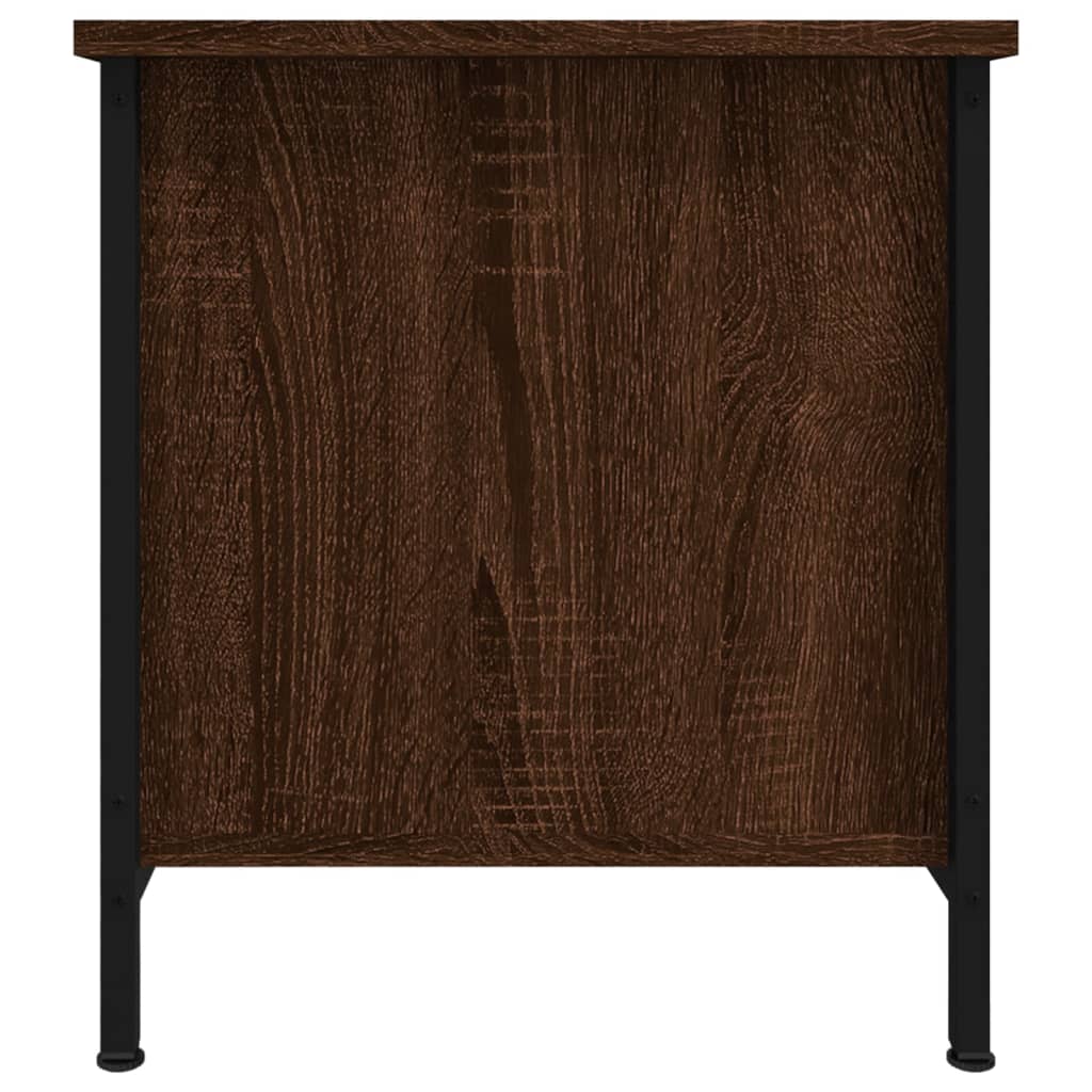 vidaXL Mueble de TV madera contrachapada roble marrón 100x40x45 cm