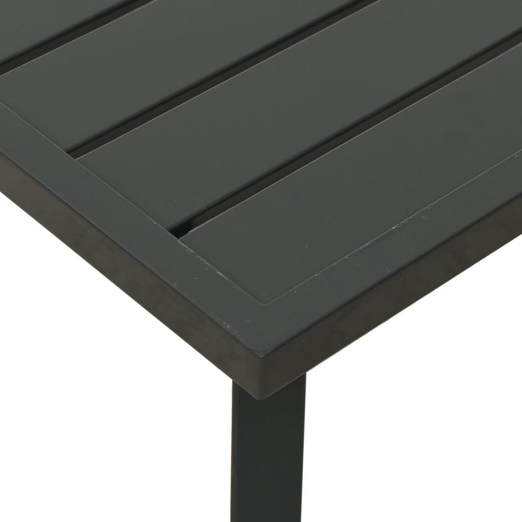 vidaXL Mesa de centro para jardín acero gris antracita 110x55x35 cm