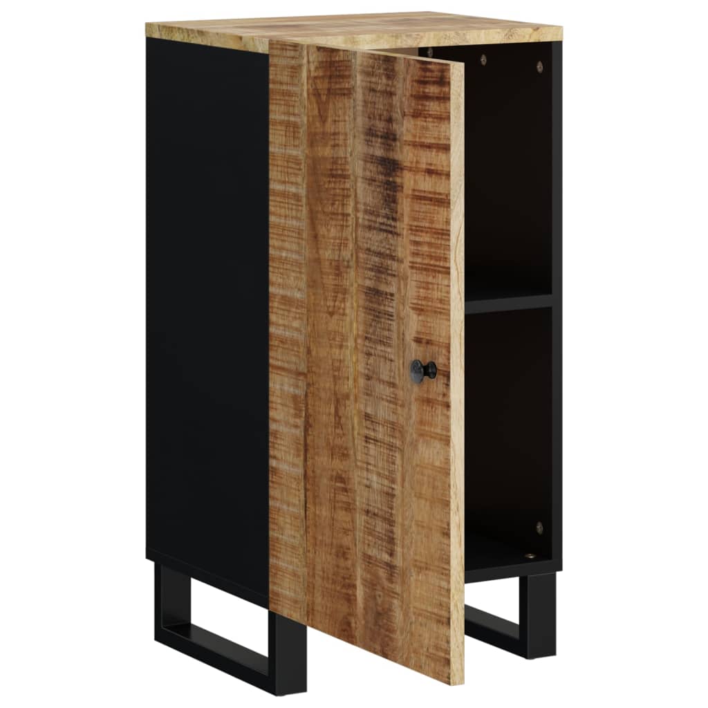 vidaXL Aparador con puerta madera maciza de mango 40x31x75 cm