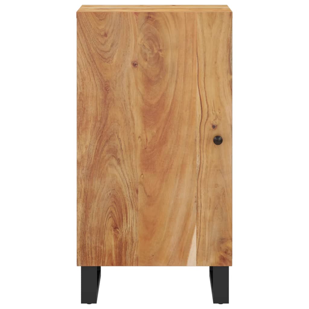 vidaXL Aparador con puerta madera maciza de acacia 40x31x75 cm