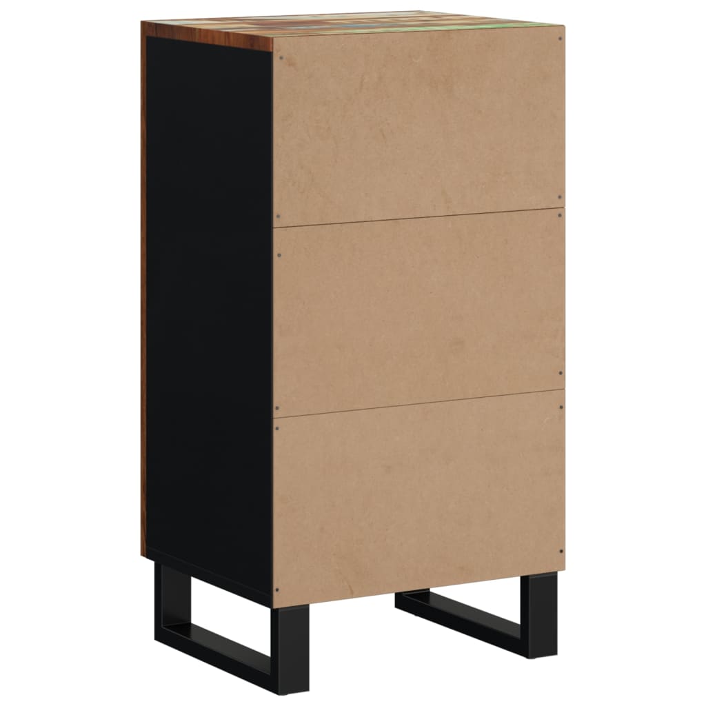 vidaXL Aparador con puerta madera maciza reciclada 40x31x75 cm