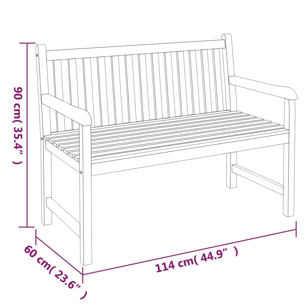 vidaXL Juego de comedor para jardín 3 pzas madera maciza de teca