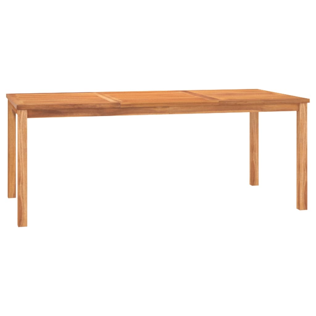 vidaXL Juego de comedor para jardín 3 pzas madera maciza de teca